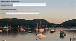 Desktop Screenshot of members.acadiachamber.com